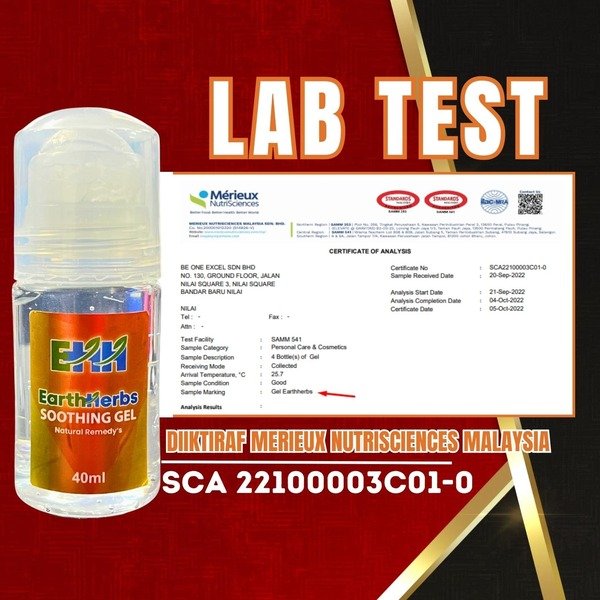 Lab Test Earthherbs